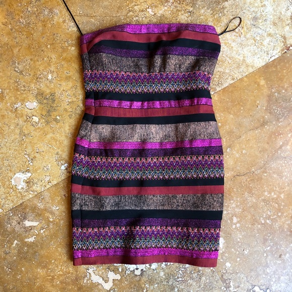 WOW couture Dresses & Skirts - WOW couture multi colored bandage dress